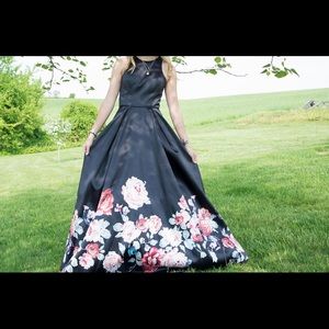 Long Blush Designer Dress